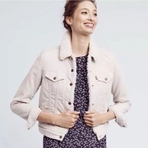 Levi’s Corduroy Sherpa Denim Jacket